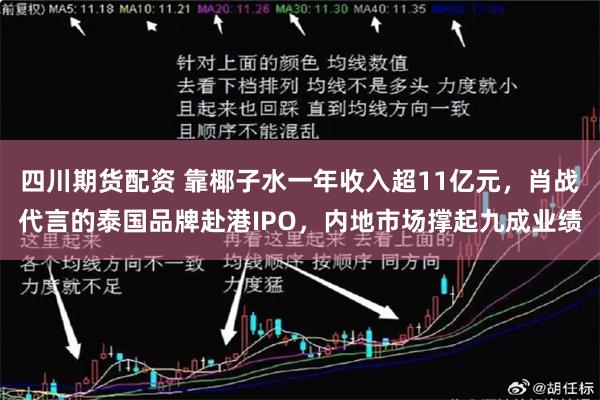 四川期货配资 靠椰子水一年收入超11亿元，肖战代言的泰国品牌赴港IPO，内地市场撑起九成业绩